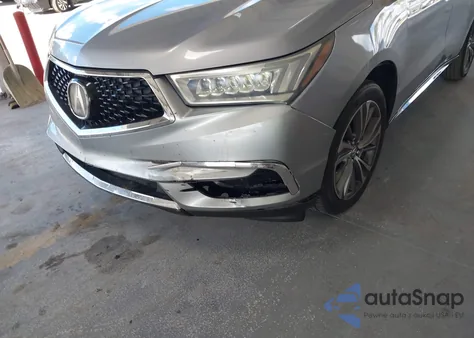 2017 Acura Mdx Technology Package from USA, damaged, VIN 5FRYD3H57HB006561